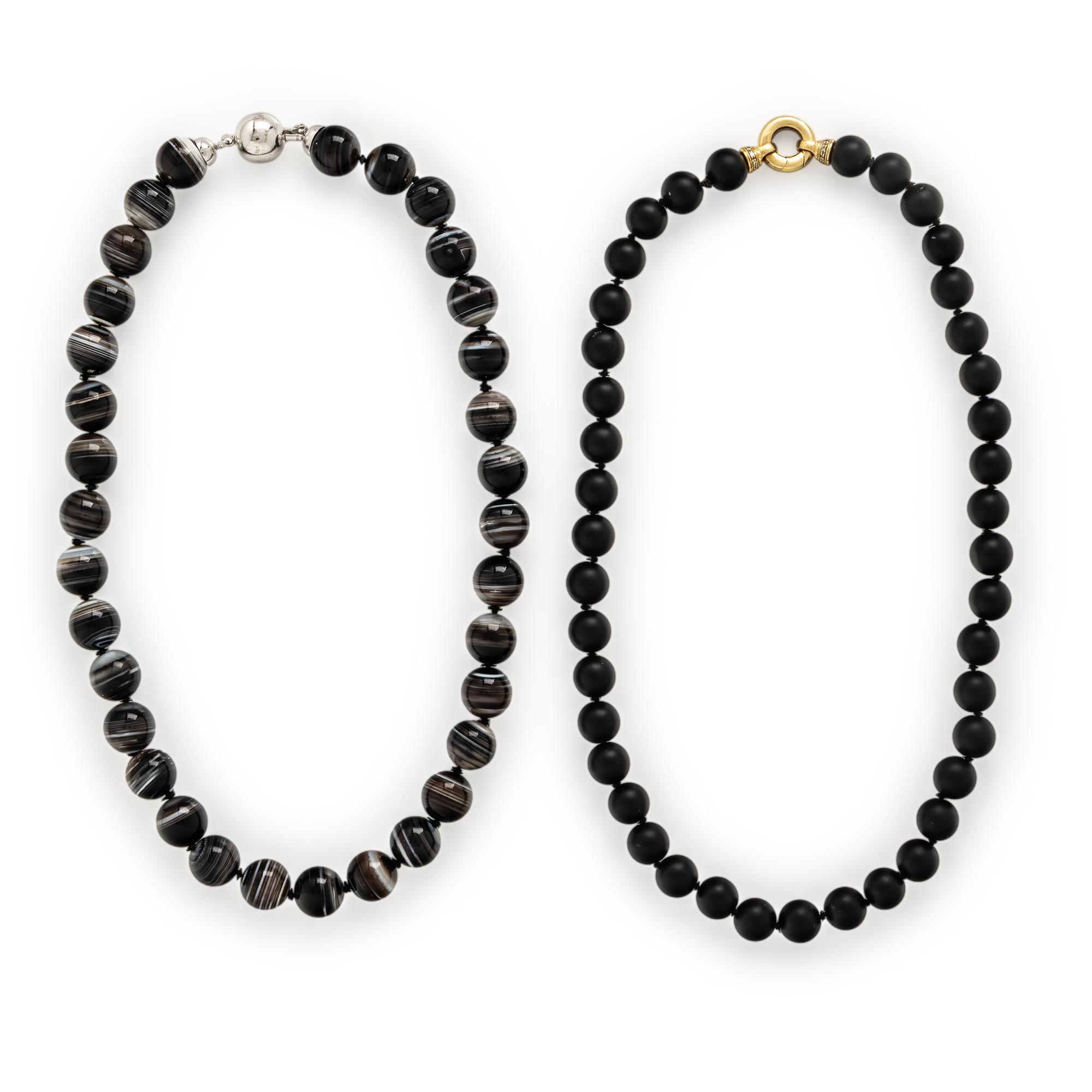 Two Beaded Necklaces