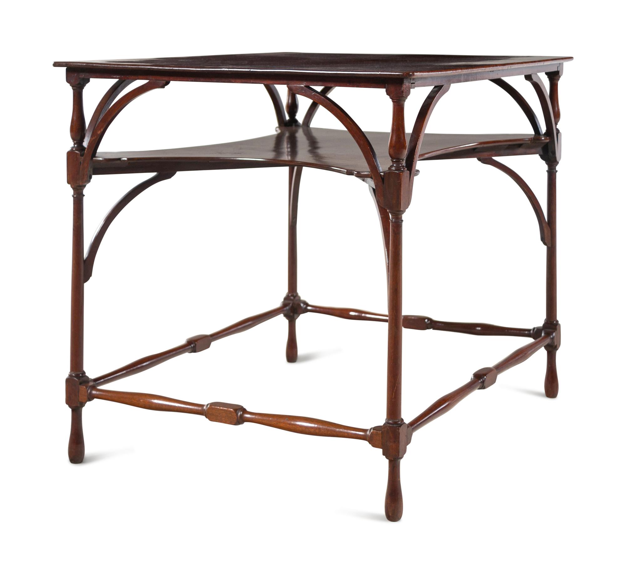 A Regency Style Mahogany Side Table