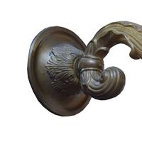 A Bronze Single-Arm Bronze Sconce 6" W x 12" D x 14" H — United States, Circa 1900