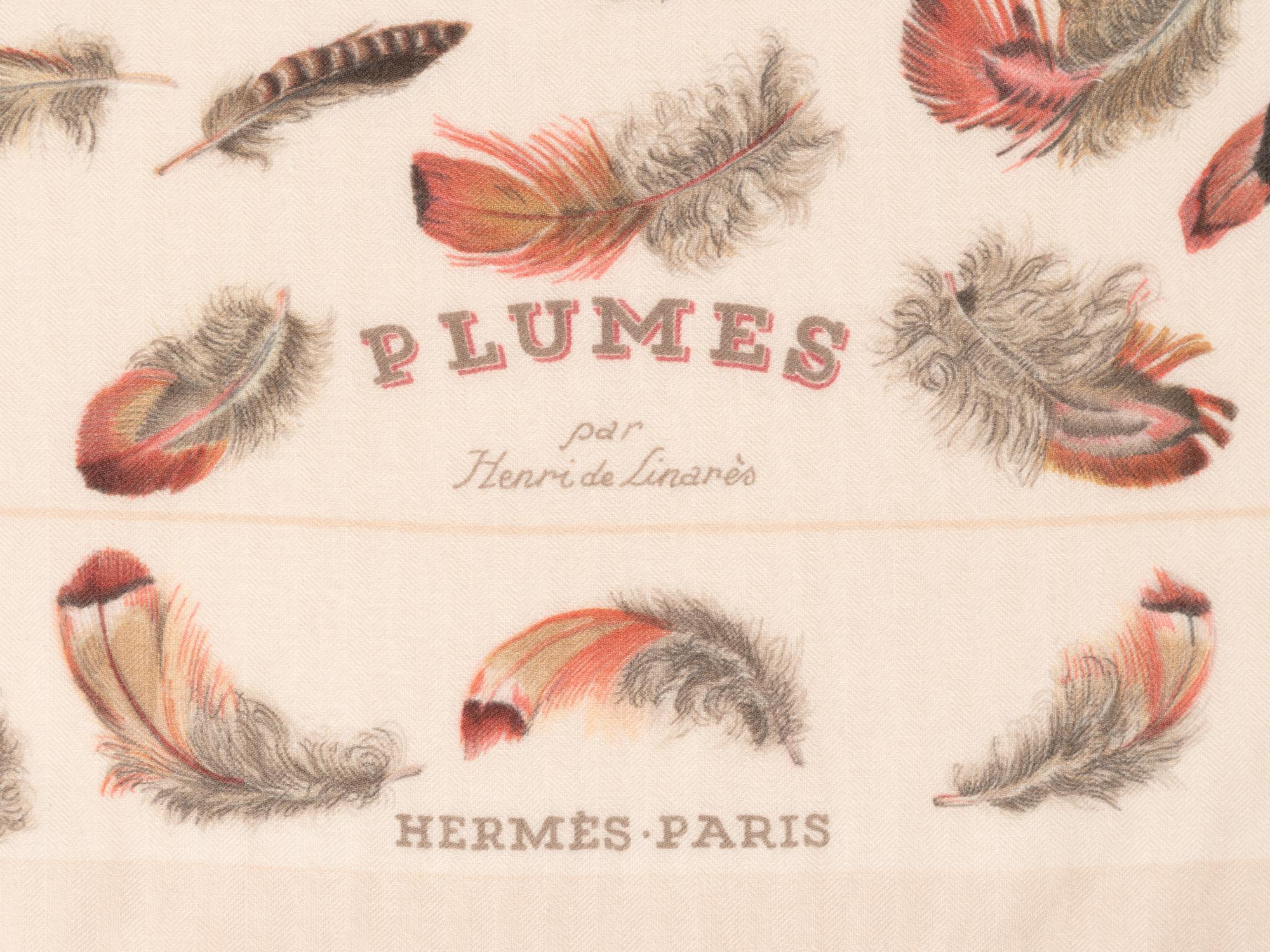 Hermès 140cm Cashmere/Silk Scarf