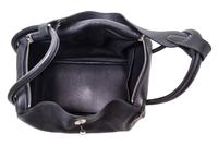 An Hermes Graphite Taurillon Clemence Lindy 34 Handbag, 13.5" x 8" x 7".