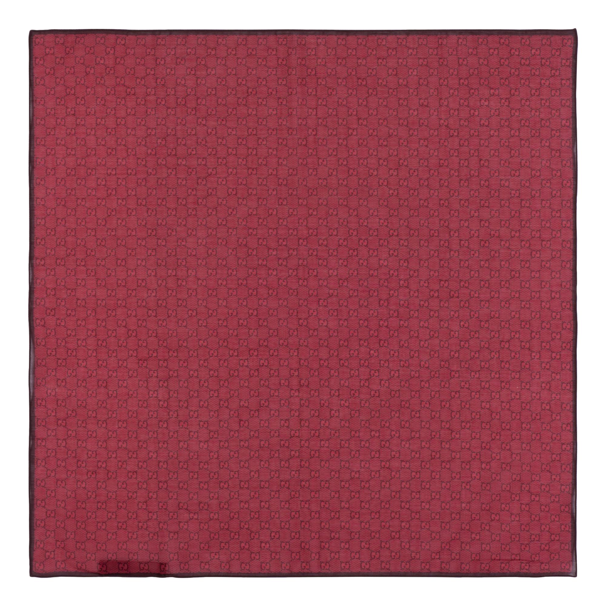 Group of Seven Designer Scarves by Hermès, Gucci, and Celine