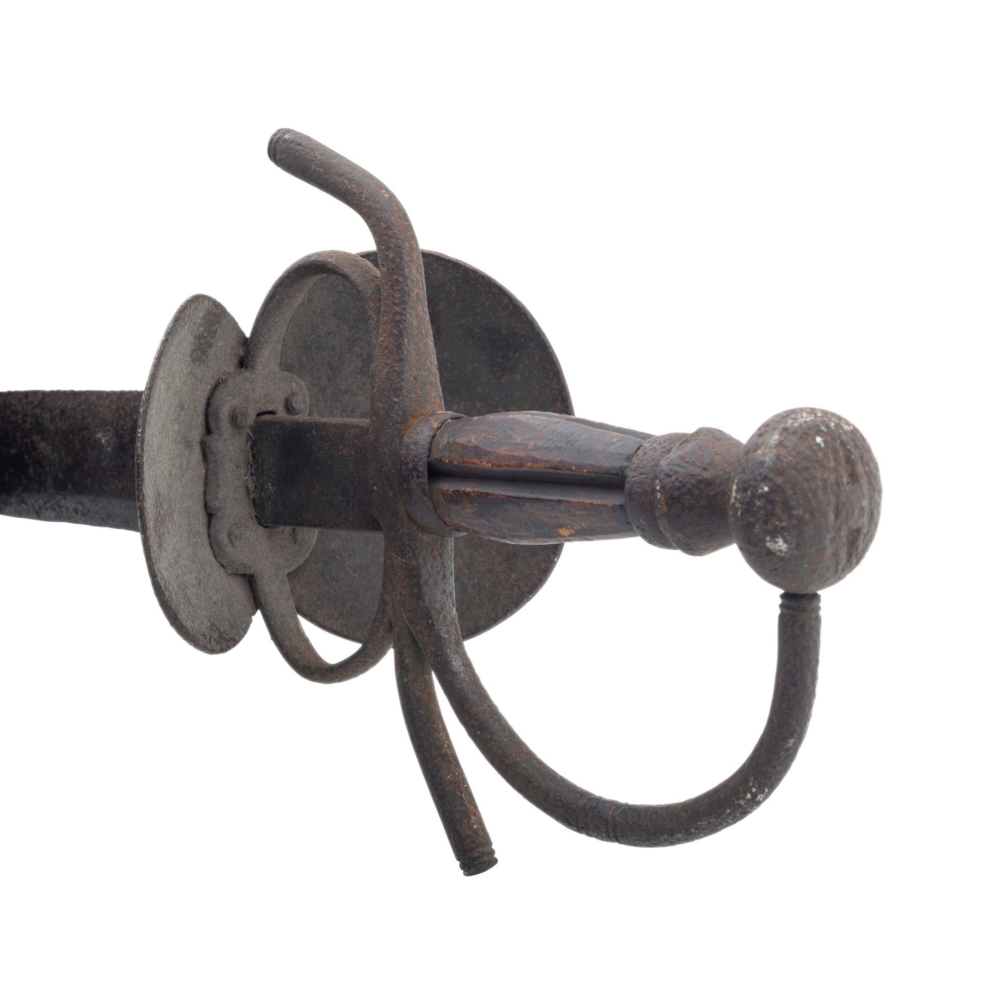 Late 18th Century Spanish Bilbao/Caribe Hilt Broadsword of the Soldados de Cuera (Leather Jacket Soldiers)