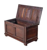 A William and Mary Oak Blanket Chest
