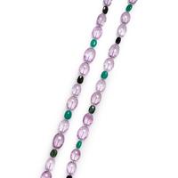 MULTIGEM BEAD NECKLACE