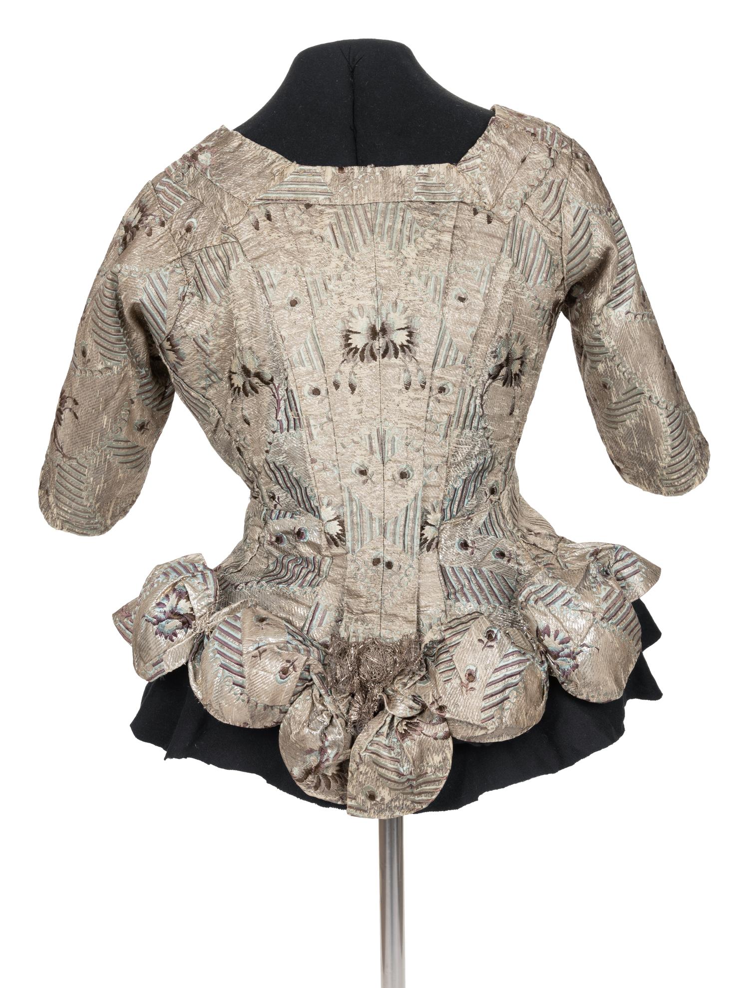 18th Century Silver Thread Bodice
