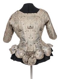18th Century Silver Thread Bodice