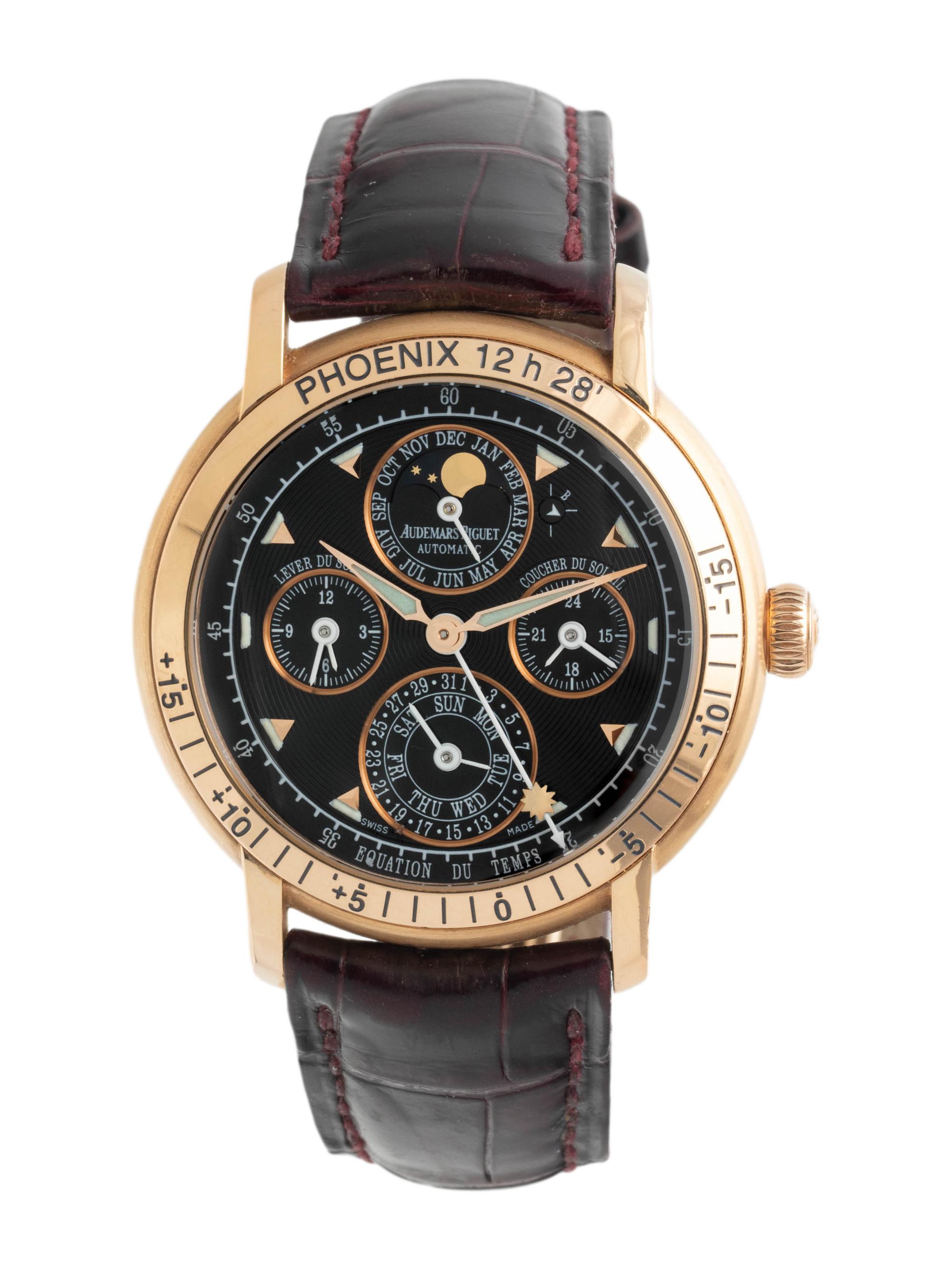 A FINE AND RARE AUDEMARS PIGUET REF. 25934 18K PINK GOLD 'JULES AUDEMARS' PERPETUAL CALENDAR, EQUATION OF TIME WRISTWATCH