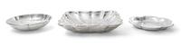 Three American Silver Bowls, Various Makers, comprising a lobed circular bowl, Concord Silver Co., Concord, NH; a circular bowl in the