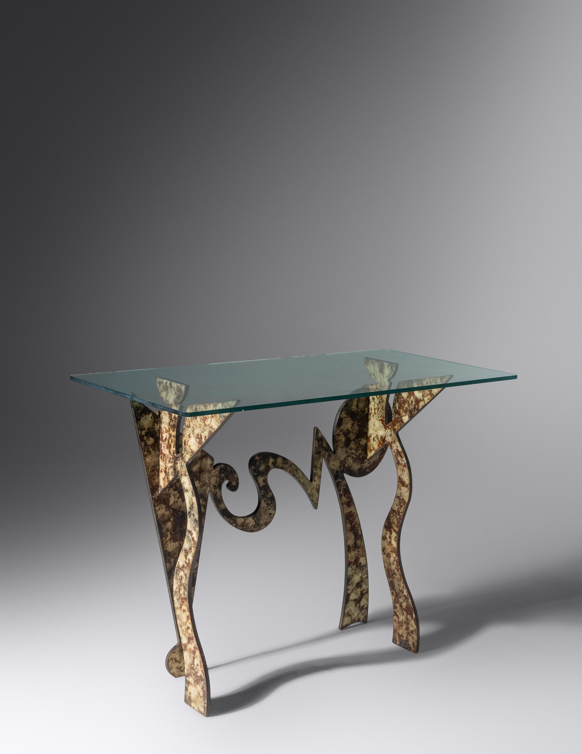 Console Table, c. 1980 H. Dolin Stuart, USA