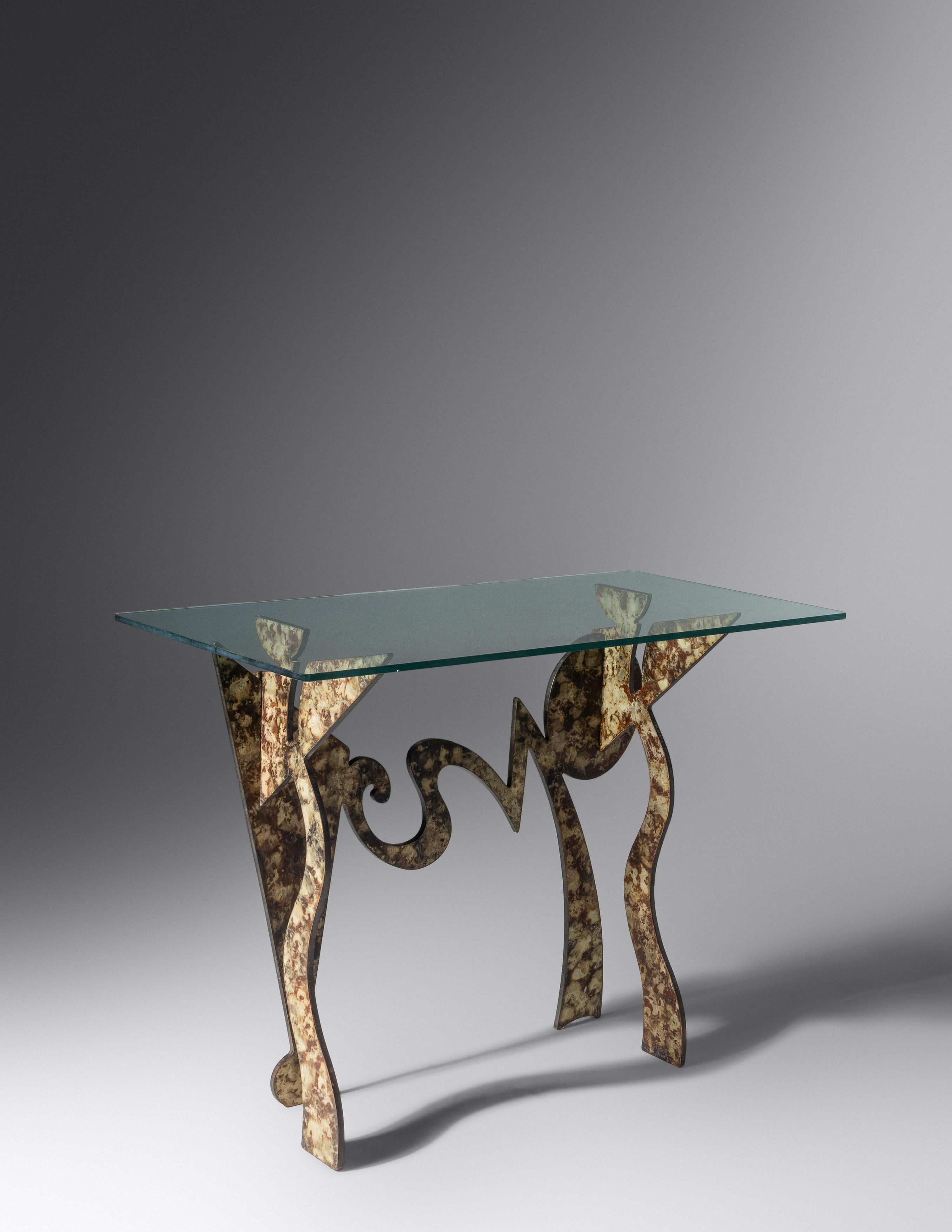 Console Table, c. 1980 H. Dolin Stuart, USA