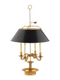 A French Gilt Bronze Bouillotte Lamp