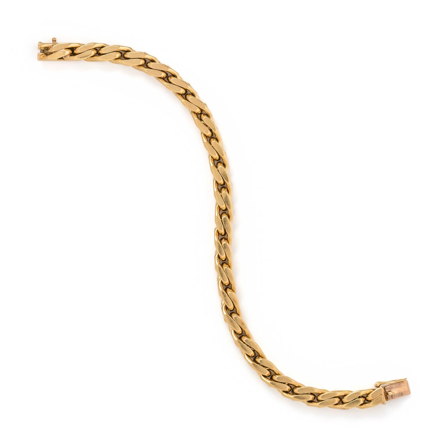 YELLOW GOLD BRACELET