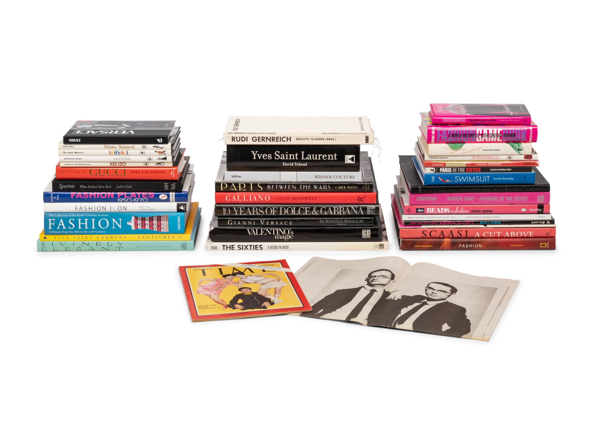 Group of Fashion Reference Books