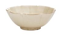 A Ding White Glazed Porcelain Petal-Rimed Bowl — NORTHEN SONG/JIN DYNASTY
