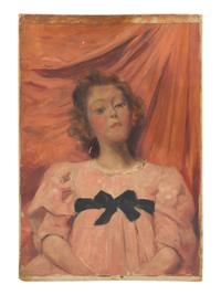Girl in a Pink Dress