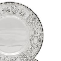 A Set of Twelve American Silver Dessert Plates