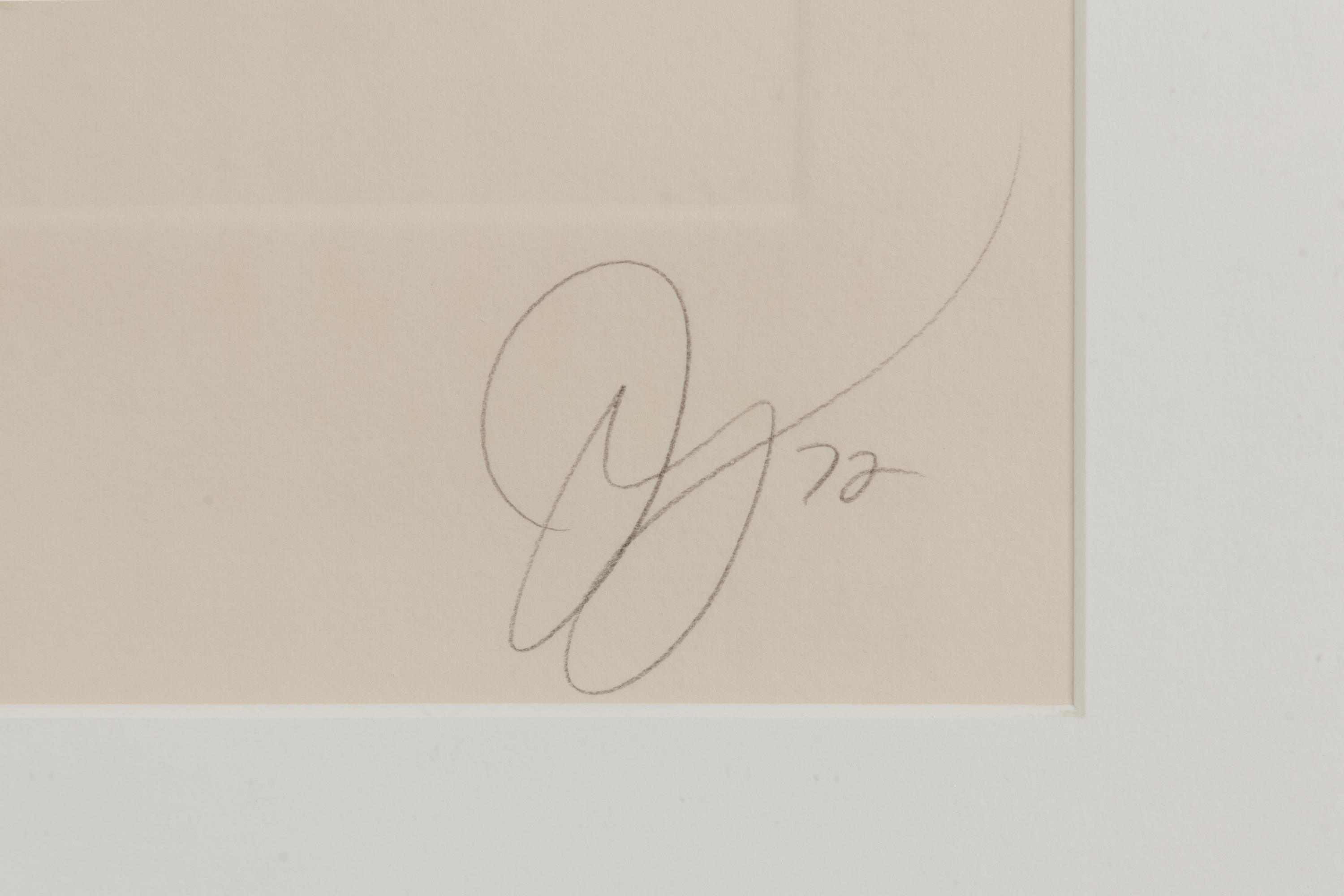 Untitled (Group of 6 works) 1972, together with Untitled, 1974