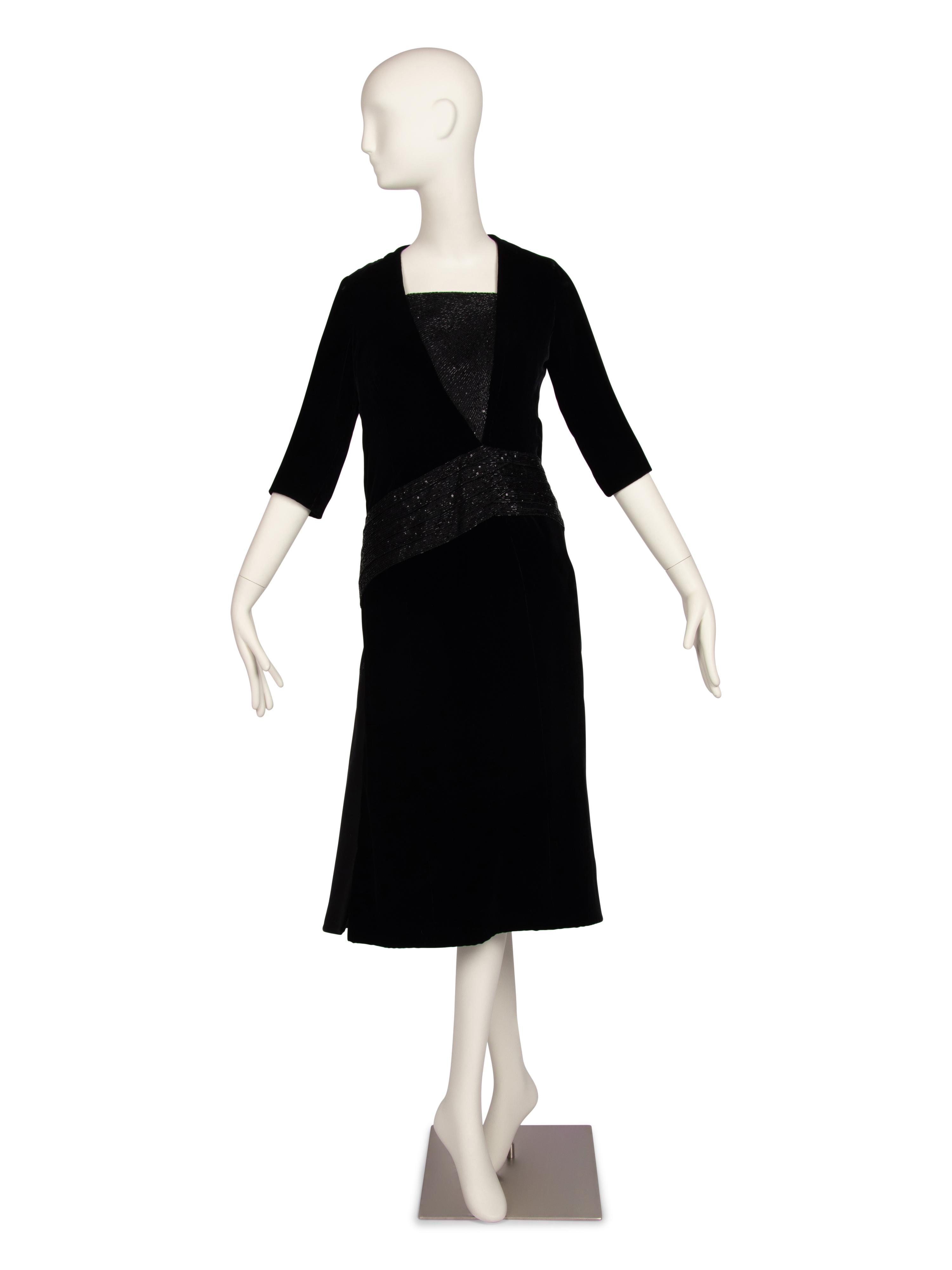 Christian Dior Haute Couture Velvet Dress, Autumn/Winter 2007-08