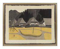 Manjushage, Kaki no Aizu, and Minori no Aizu (two works)