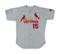 A 2002 Jim Edmonds St. Louis Cardinals Jersey