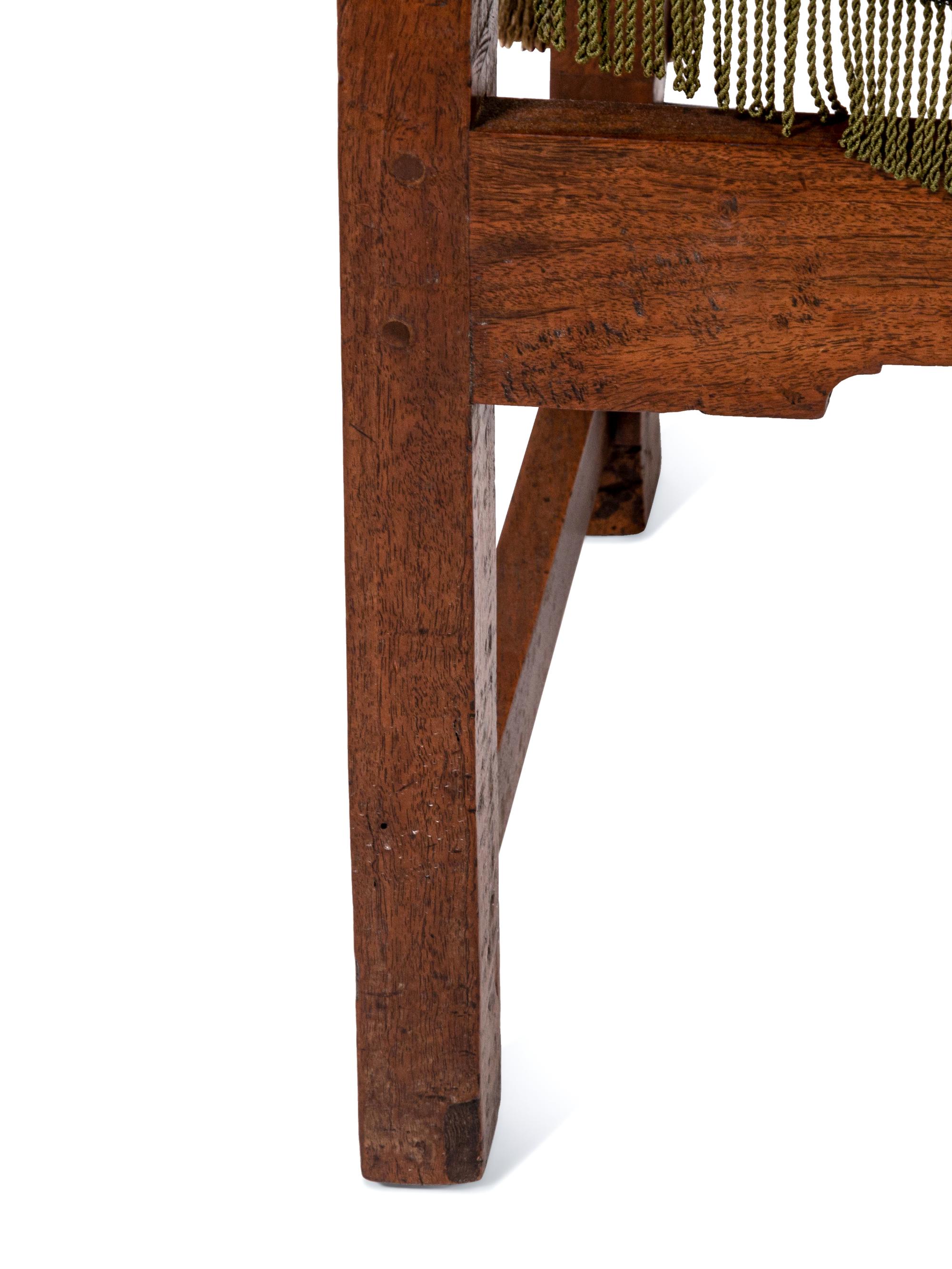 A Franco-Flemish Walnut Armchair