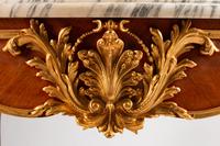 A Louis XV Style Gilt-Bronze-Mounted Kingwood Table de Milieu