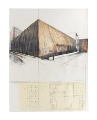 Wrapped Museum of Contemporary Art, Project for Chicago, 1972