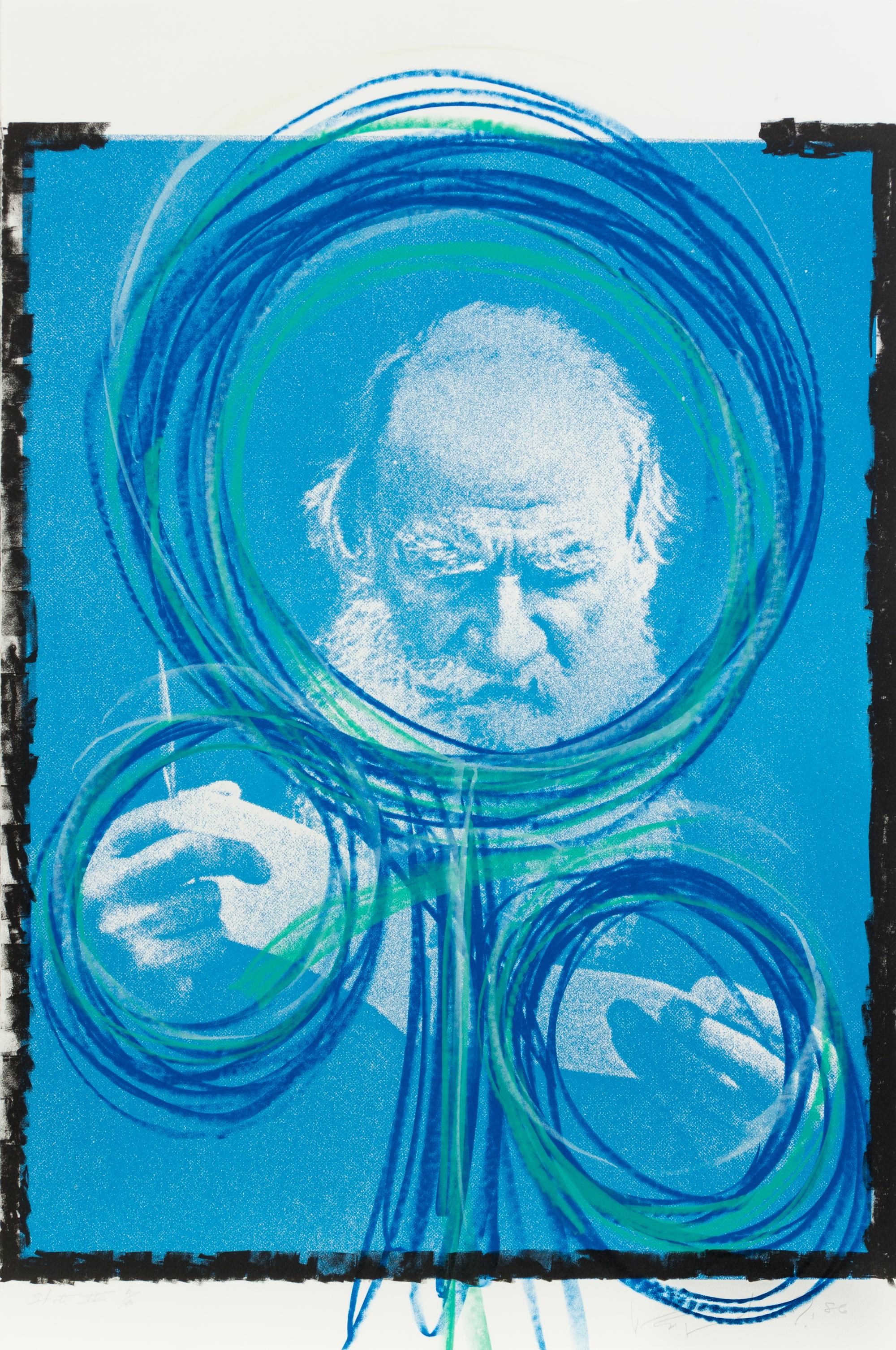 Komar and Melamid, (Russian, 20th Century), 7 prints from Peace I, 1986