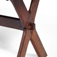 A Pine Sawbuck Table