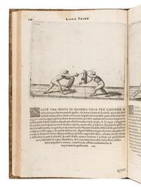 FABRIS, Salvator (1544-1618). De lo Schermo, overo Scienza d’Arme . Padua: Pietro Paolo Tozzi, 1624.