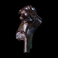 A Roman Bronze Fulcrum in the Form of a Molossian Hound