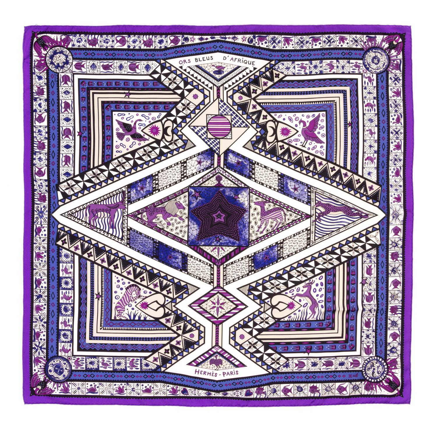 An Hermès 90cm Silk Scarf, 36'' x 36''.
