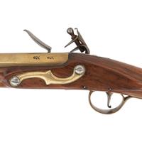 English Brass Barrel Flintlock Coaching Carbine (Blunderbuss) Marked Joiner