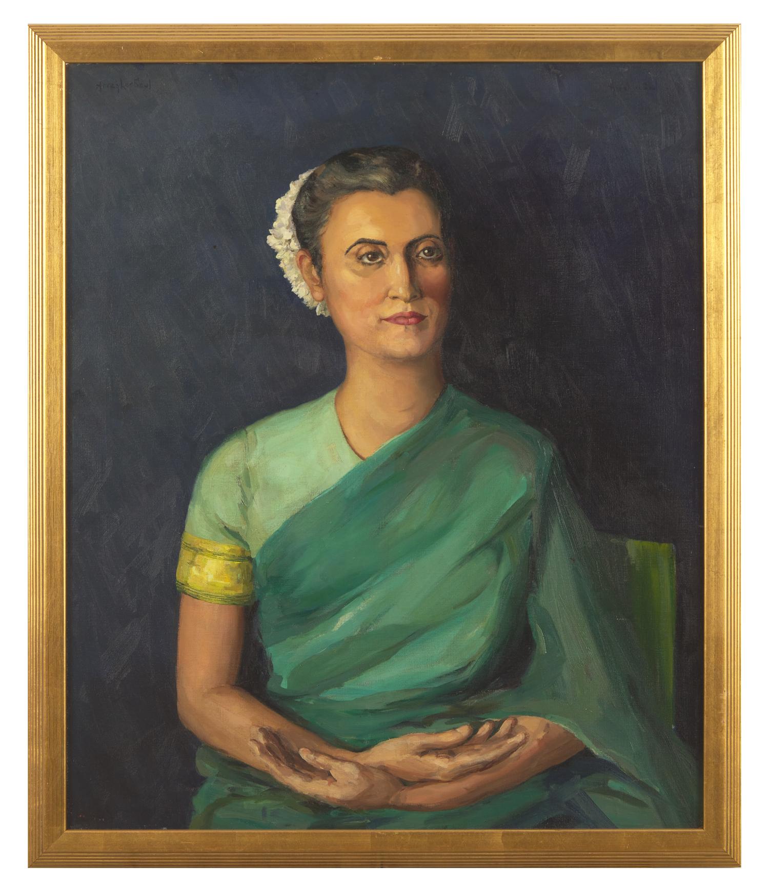 Portrait of Indira Gandhi