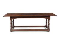 An English Oak Refectory Table