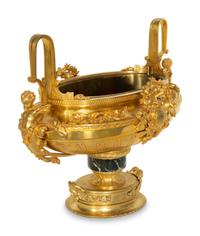 A Continental Gilt-Bronze Jardinière