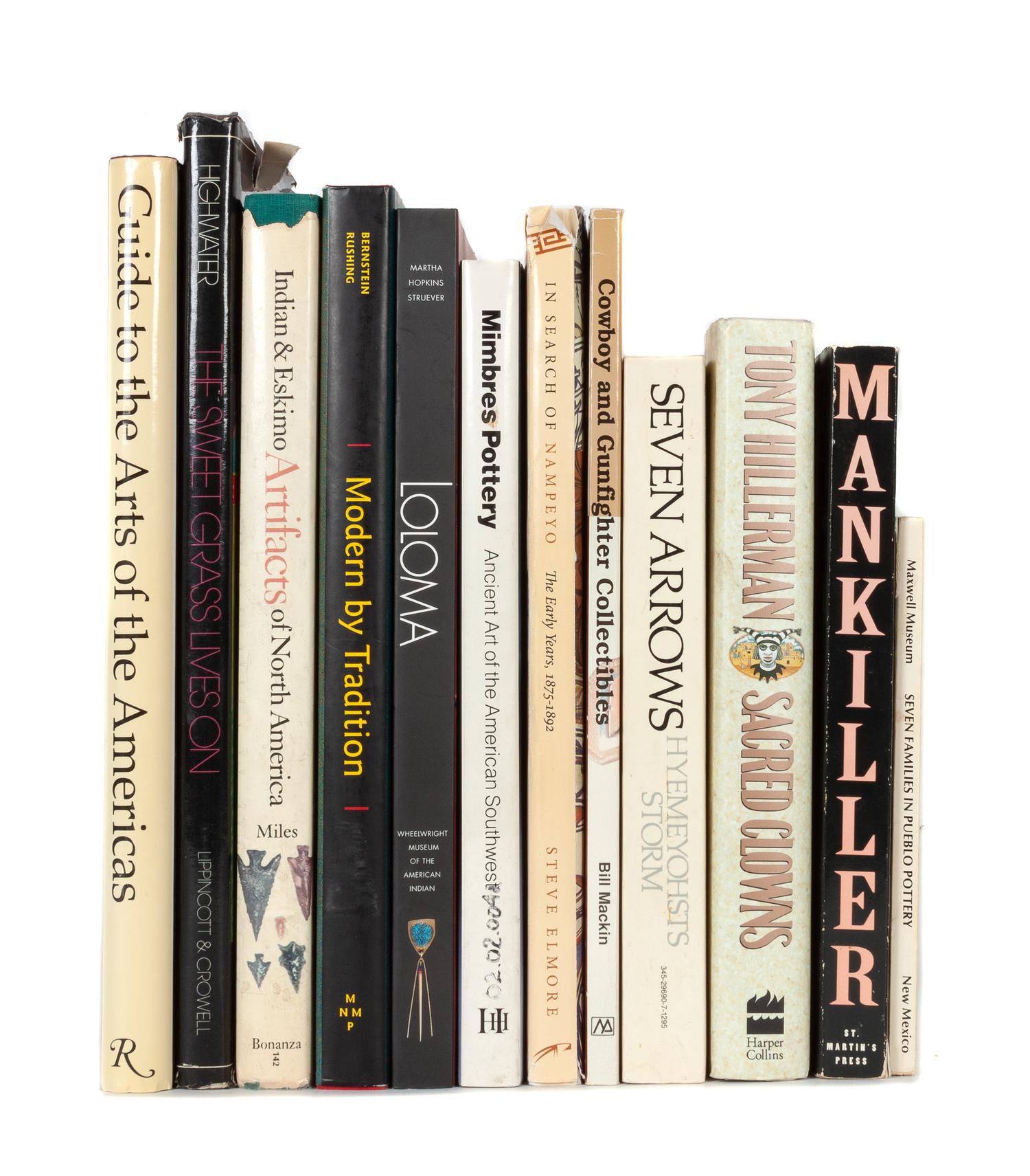 Collection of American Indian Art Books