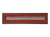 Seneca Beaded Wool Belt, with Provenance