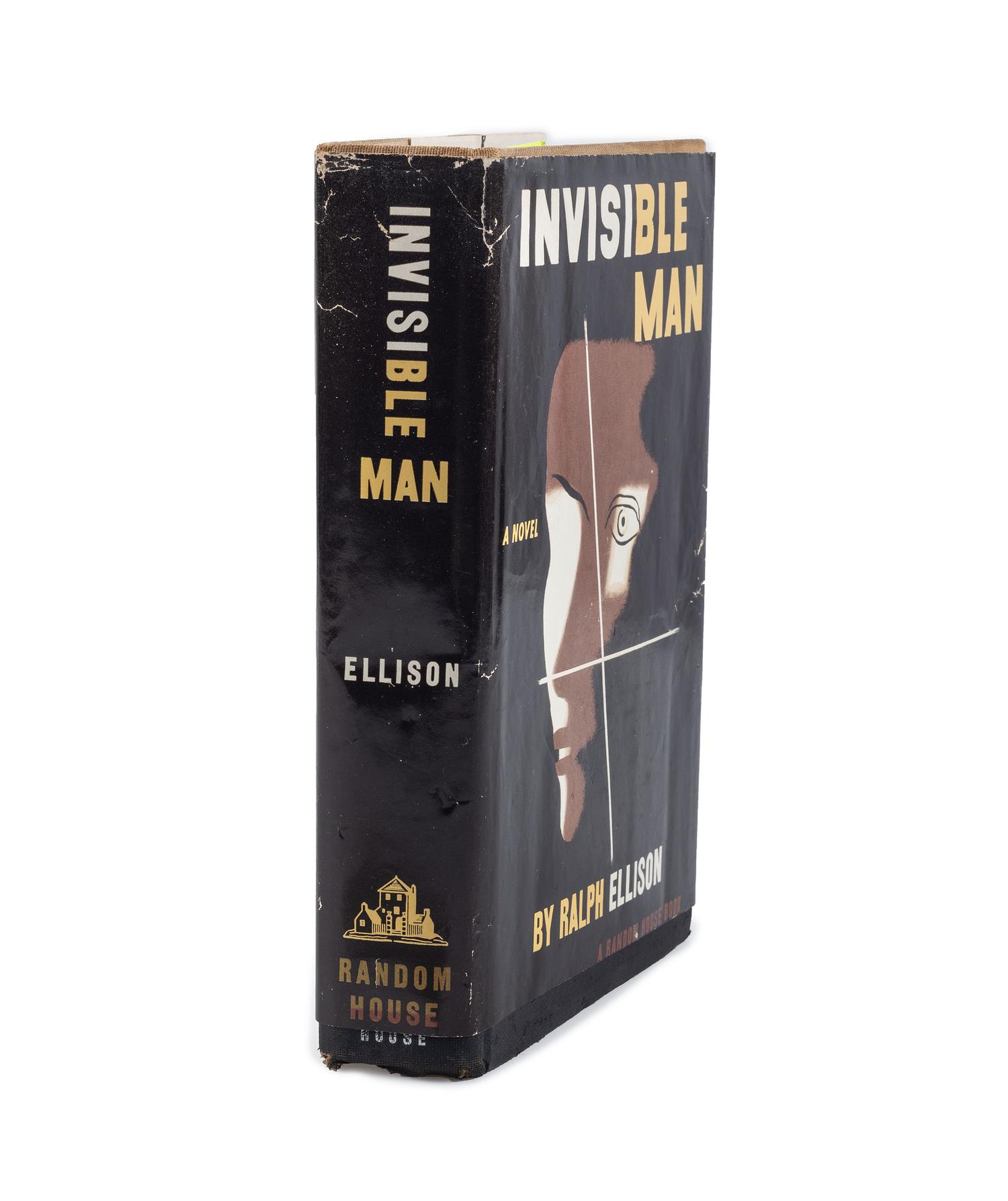 ELLISON, Ralph (1914-1994). Invisible Man . New York: Random House, 1952. FIRST EDITION, FIRST PRINTING.