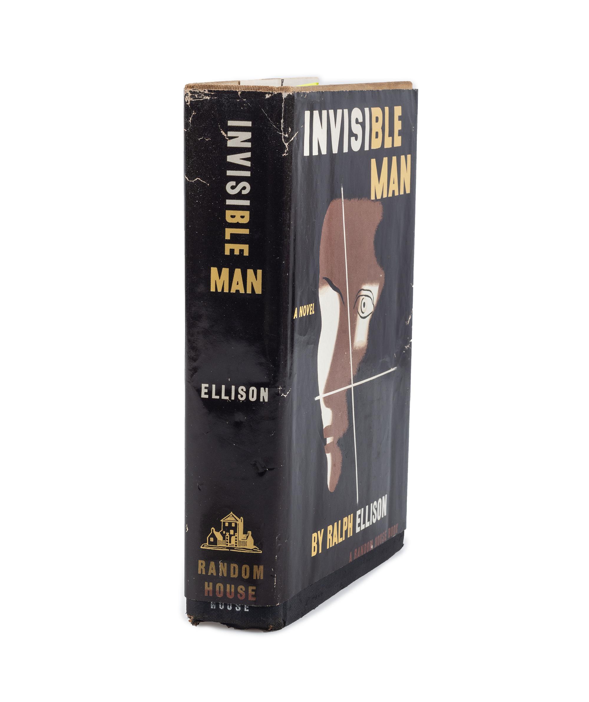 ELLISON, Ralph (1914-1994). Invisible Man . New York: Random House, 1952. FIRST EDITION, FIRST PRINTING.