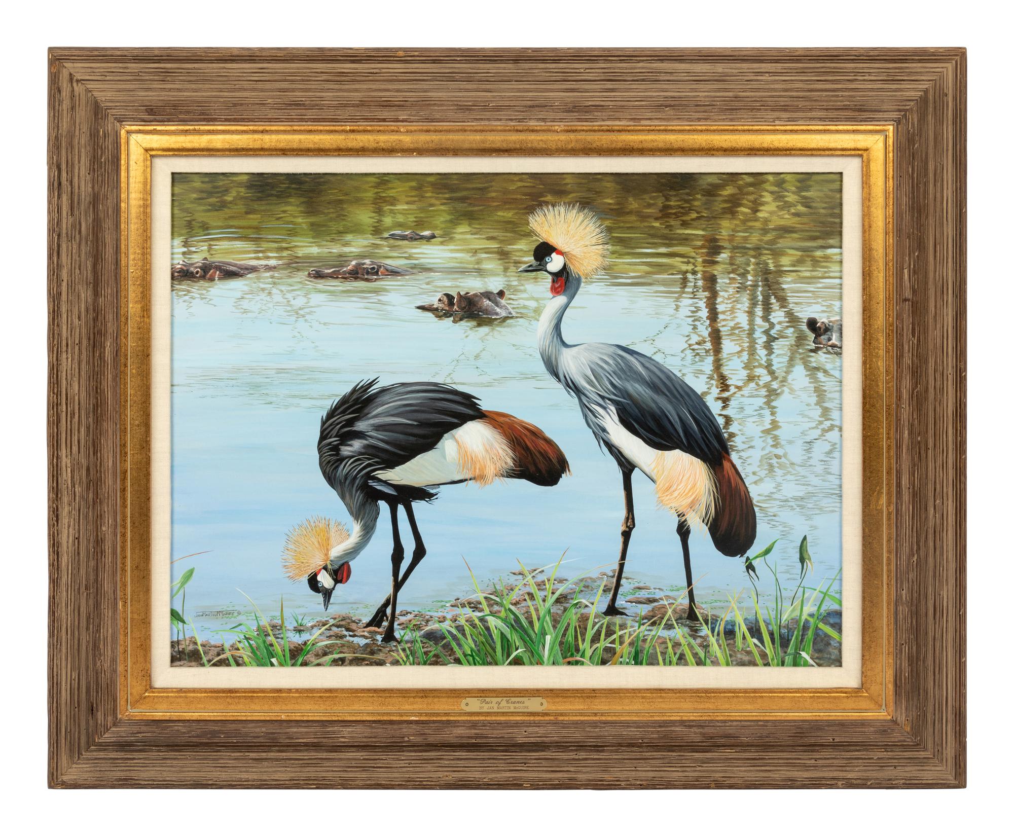 Pair of Cranes , 2005