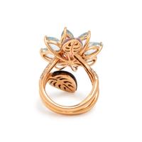 Multigem Flower Ring