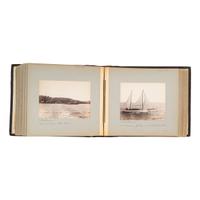 [EARLY PHOTOGRAPHY]. Photo album documenting trip to Upstate New York and Eastern Islands. N.p., June-August 1888.