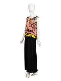 Moschino 'Lichtenstein' Blouse & Geoffrey Beene Skirt