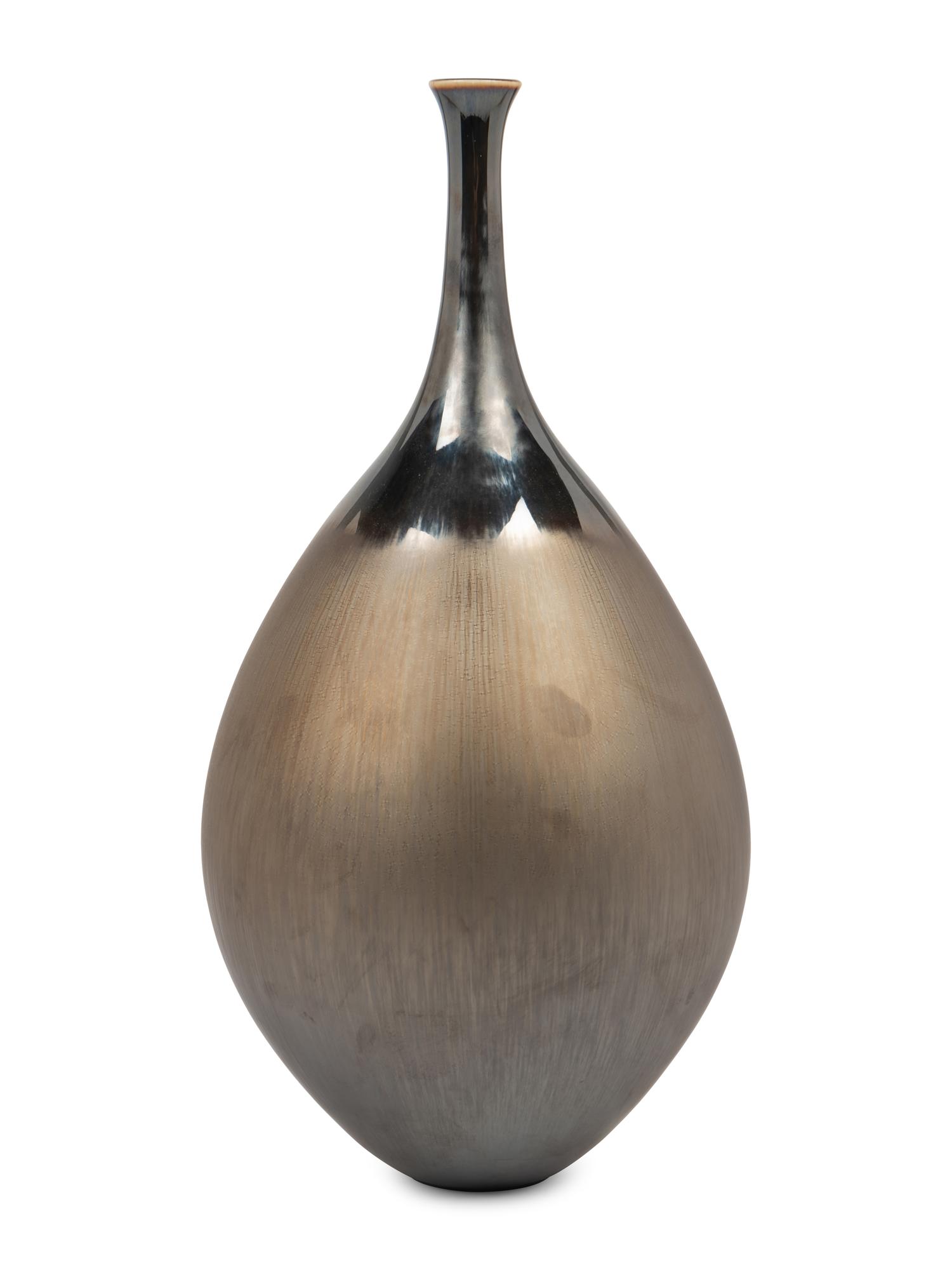 Vase with Silver Glaze