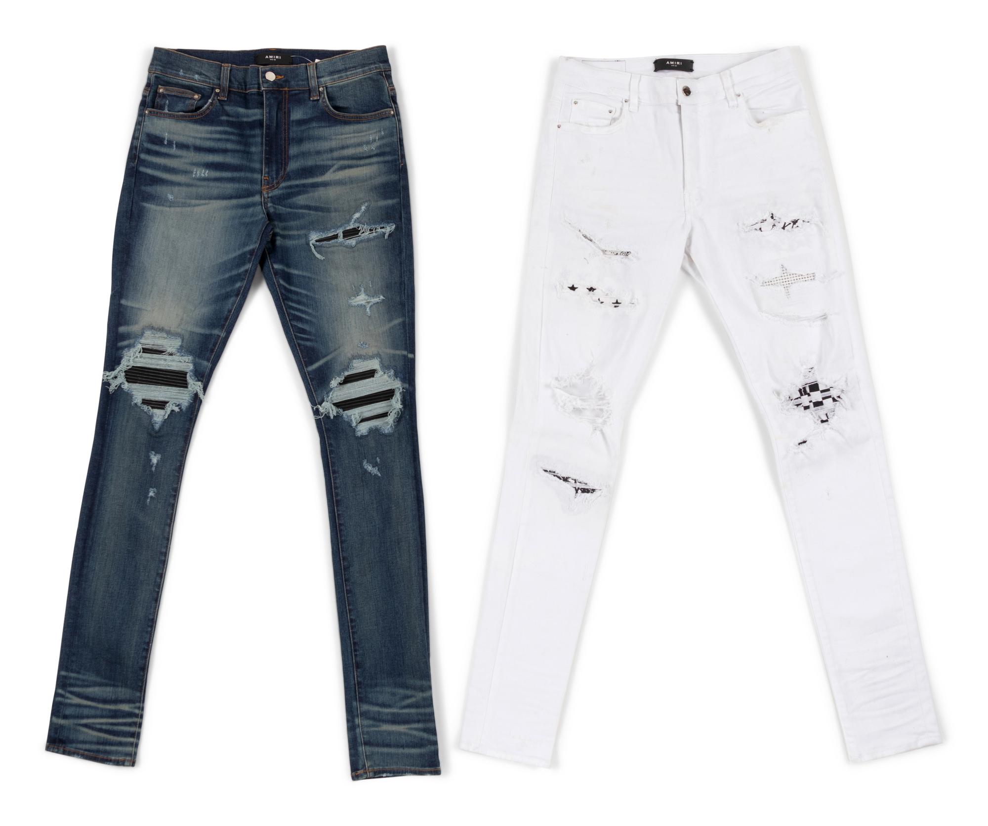 Two Amiri Jeans, c.2017 — BNY 198, 193