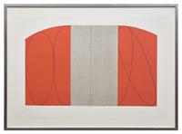 Untitled (Red/Gray Zone) (Lincoln Center/List Print at the Barbican Centre) , 1997