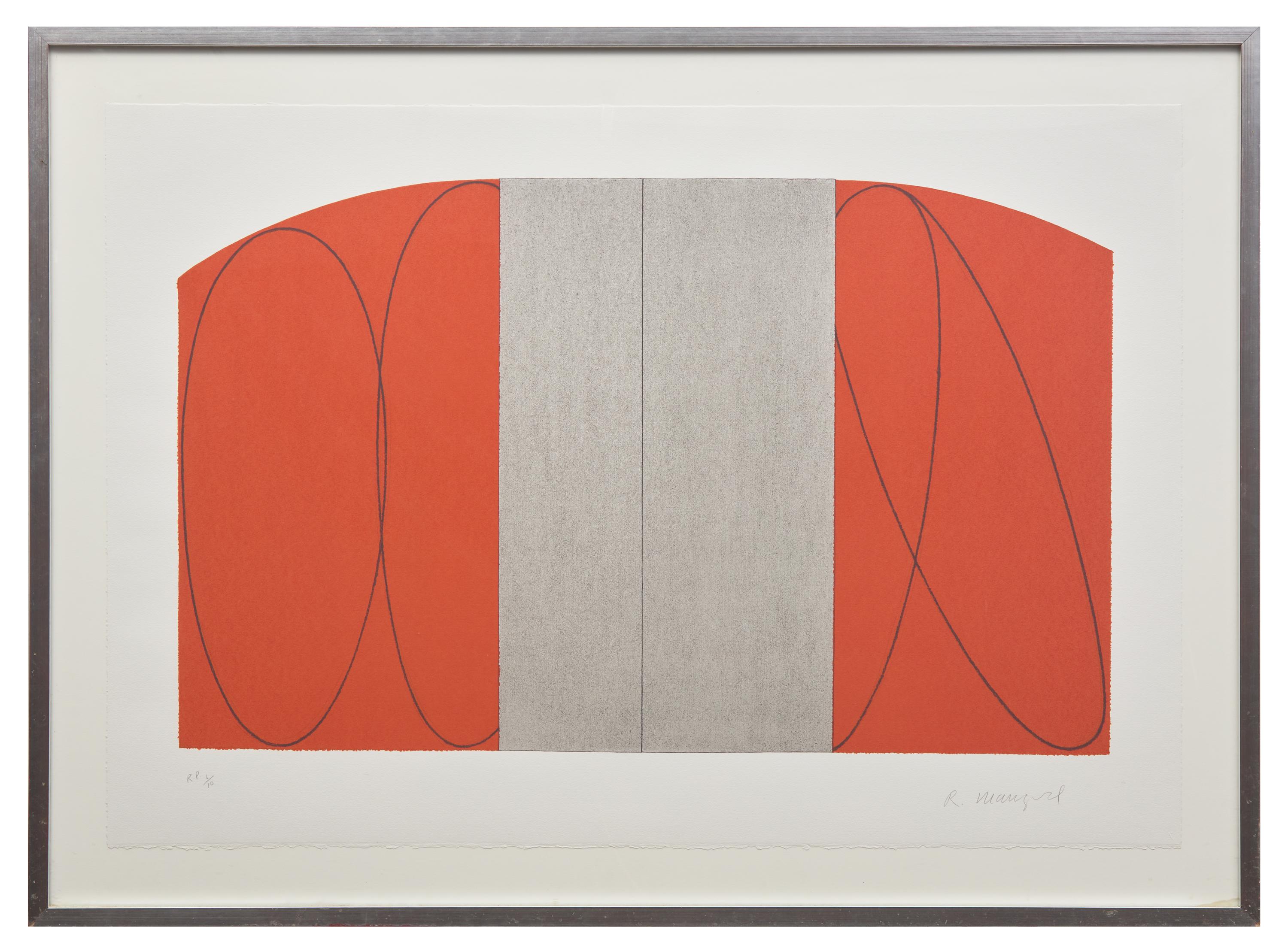 Untitled (Red/Gray Zone) (Lincoln Center/List Print at the Barbican Centre) , 1997