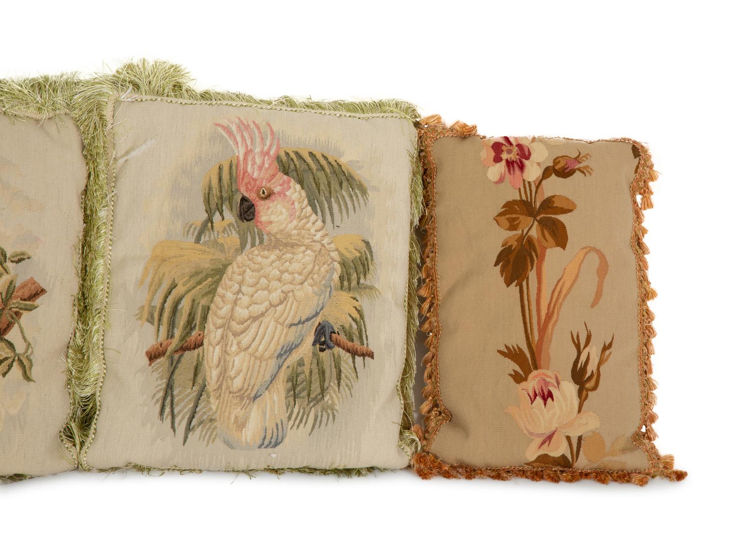 A Group of Four Pillows — 20th Century